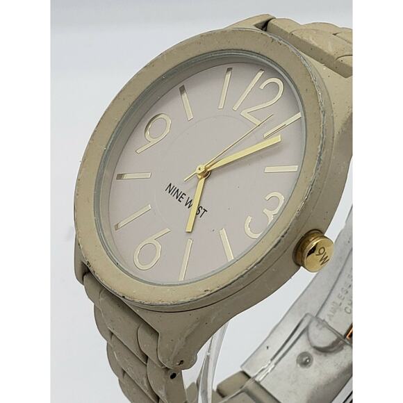 Nine West y121e Women\'s 42mm Tan Watch
